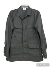 Casaco de combate preto vintage jaqueta pequena longa militar exército utilitário EUA comprar usado  Enviando para Brazil