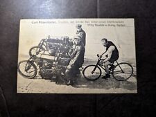 Cartão postal de bicicleta RPPC em perfeito estado Alemanha Curt Rosenloche Goricke marca-passo de bicicleta comprar usado  Enviando para Brazil