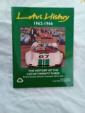 Lotus history 1962 for sale  MAIDSTONE