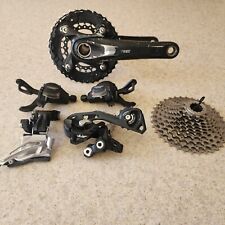 Usado, 2x10 Shimano Deore / XT Groupset câmbio, desviadores, cassete, pedivela, BB comprar usado  Enviando para Brazil