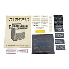 Wurlitzer 3000 phonograph for sale  Springfield