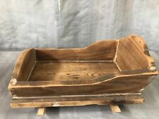baby s brown wooden crib for sale  Inman