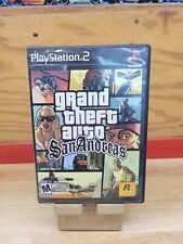 Grand Theft Auto: San Andreas (PS2, 2004) *CIB com manual + pôster* Testado, usado comprar usado  Enviando para Brazil
