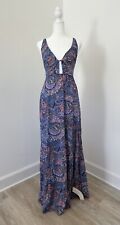 Maaji persian rug crystal paisley size small  halter tie back maxi dress for sale  Shipping to South Africa