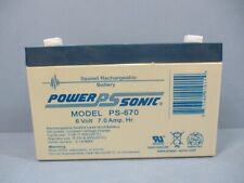 Power Sonic PS-670 Bateria Recarregável Selada 6V 7A NOVO Lote de 5, usado comprar usado  Enviando para Brazil