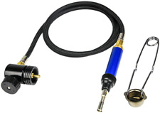 BLUEFIRE 3' Hose Propane MAP Gas Soldering Mini Torch Multi-Function Kit, used for sale  Shipping to South Africa