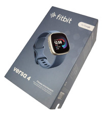 ** EXCELENTE ** Smartwatch Fitbit Versa 4 fitness - Azul cachoeira / Platina comprar usado  Enviando para Brazil