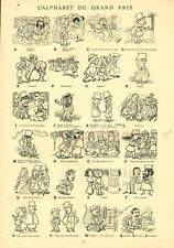 Document ancien alphabet d'occasion  France