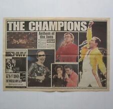 Freddie Mercury Tribute Concert Newspaper Article Daily Mirror 1992 (Queen), usado comprar usado  Enviando para Brazil