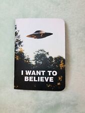 Lootcrate Exclusive - X-Files I Want To Believe Flying Saucer Notebook - Usado comprar usado  Enviando para Brazil