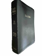 HOLMAN 1982 Bíblia Sagrada Estampa Gigante KJV Referência Concordância Edição Carta Vermelha comprar usado  Enviando para Brazil