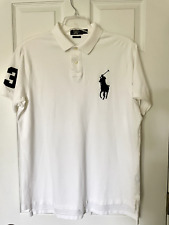 Camisa polo masculina Ralph Lauren tamanho XL clássica slim fit algodão pique Reg $98, usado comprar usado  Enviando para Brazil