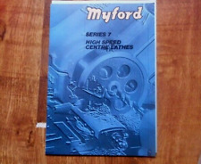 Myford series high for sale  DUNSTABLE