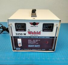 Estabilizador de voltaje automático vintage WE Wahid 3250 W modelo 787, usado segunda mano  Embacar hacia Argentina