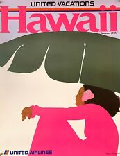 Affiche originale hawaii d'occasion  Vichy
