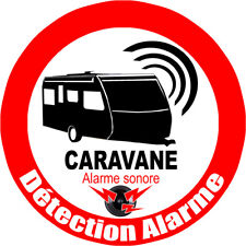 Alarme caravane sticker d'occasion  Vertou