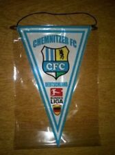 CHEMNITZER FC - ALEMANIA - Fútbol - Banderín de fútbol - Talla 37 X 24 cm, usado segunda mano  Argentina 