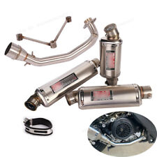 For Yamaha BWS 125 Zuma 125 Full System Header Link Pipe Exhaust Muffler Slip On for sale  Shipping to South Africa