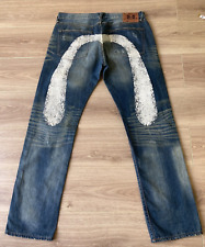 Evisu jeans white for sale  STANFORD-LE-HOPE