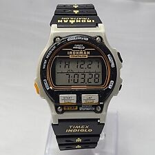 Vintage Timex Ironman Relógio de Triatlo Masculino Indiglo 8 Voltas 1995 Nova Bateria comprar usado  Enviando para Brazil