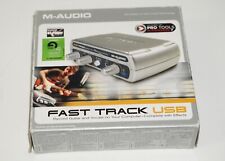 Usado, Interfaz de grabación digital M-AUDIO FAST TRACK USB y grabación de voz PRO  segunda mano  Embacar hacia Argentina