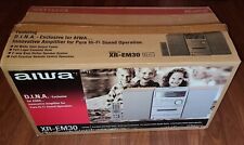 NEW Aiwa Hi-Fi Sound CD Cassette Stereo System f D.I.N.A. Amplifier +++ XR-EM30 for sale  Shipping to Canada
