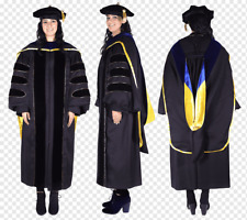 Doctoral black gown for sale  South Gate