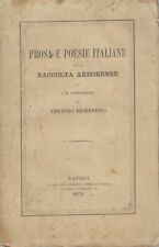 Vincenzo fioren..prosa poesie usato  Roma