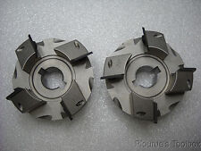 (2) Used BUP Utensili 20° Angle 71mm Carbide Blade Cutterheads for Edgebanding for sale  Shipping to South Africa