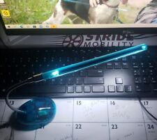  Lámpara de lectura floral USB para computadora de escritorio tiene base de mouse segunda mano  Embacar hacia Argentina