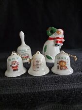 Ceramic bells christmas for sale  NORTHAMPTON