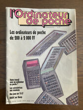 Ordinateur poche 1981 d'occasion  France