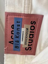 Acne studios white for sale  LONDON