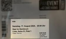 Eintrittskarten aida per gebraucht kaufen  Aschau i.Chiemgau
