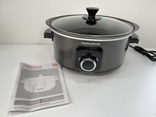 Morphy Richards Slow Cooker 3.5L Sear Stew Aluminium Pot 3 Heat Settings 460012 for sale  Shipping to South Africa