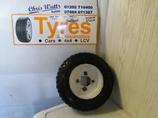 350x8 tyre wheel for sale  POOLE