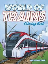 Livro de colorir World of Trains por Roytman, Arkady comprar usado  Enviando para Brazil