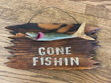 Handmade wood fish for sale  Minneapolis