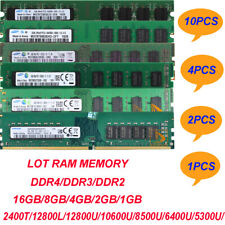 Lote Samsung 16GB 8GB 4GB 2GB 1GB DDR4/DDR3/DDR2 12800 Desktop Memória RAM 240PIN comprar usado  Enviando para Brazil