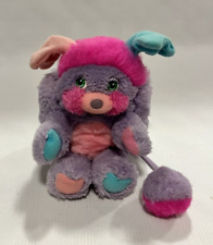 Mattel 1986 de peluche vintage Popples Pretty Bit púrpura 8 segunda mano  Embacar hacia Argentina