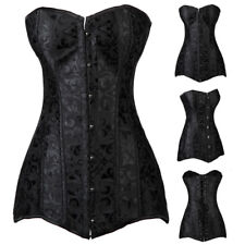 Black bustier corset for sale  LEICESTER