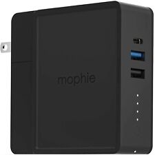 Official Mophie Powerstation Hub 6000mAh Black Qi Fast Wireless Charger for sale  Shipping to South Africa