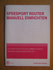 Bedienungsanleitung speedport  gebraucht kaufen  Bensheim
