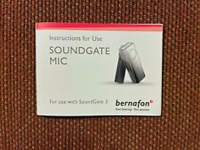 Bernafon soundgate microphone for sale  Los Angeles