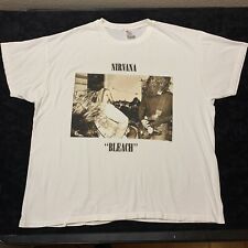 Camiseta vintage Nirvana Bleach ponto único EUA primeira turnê masculina 2XL comprar usado  Enviando para Brazil