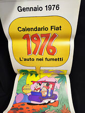 Calendario fiat 1976 usato  Firenze