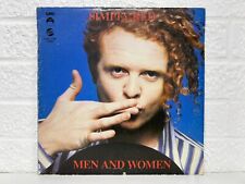 Simply Red Album Men And Women Genre Electronic Rock Pop Vinyl 12” LP Record comprar usado  Enviando para Brazil