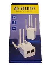 Used, 1200mbps wifi range extender repeater for sale  Shipping to South Africa