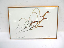 Used, Spring flight benjamin chee chee framed woodland indian art card series print for sale  Shipping to South Africa