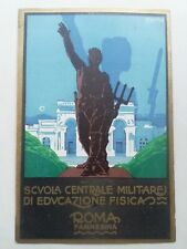 Cartolina scuola centrale usato  Roma